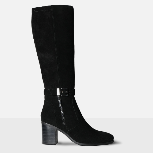 ANNETTE25 - Black Suede – Valdini Canada