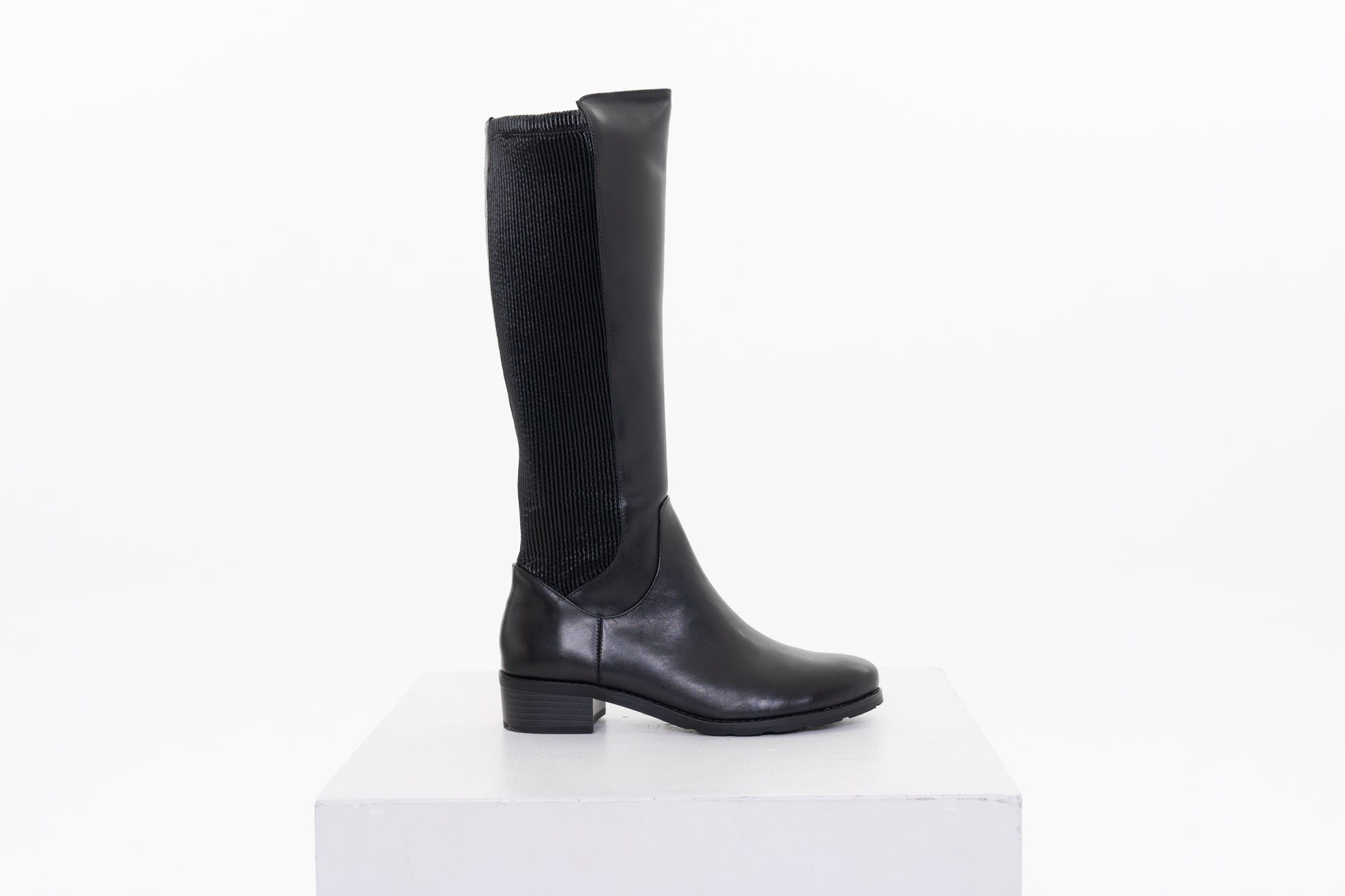 NADINE Cuir Noir